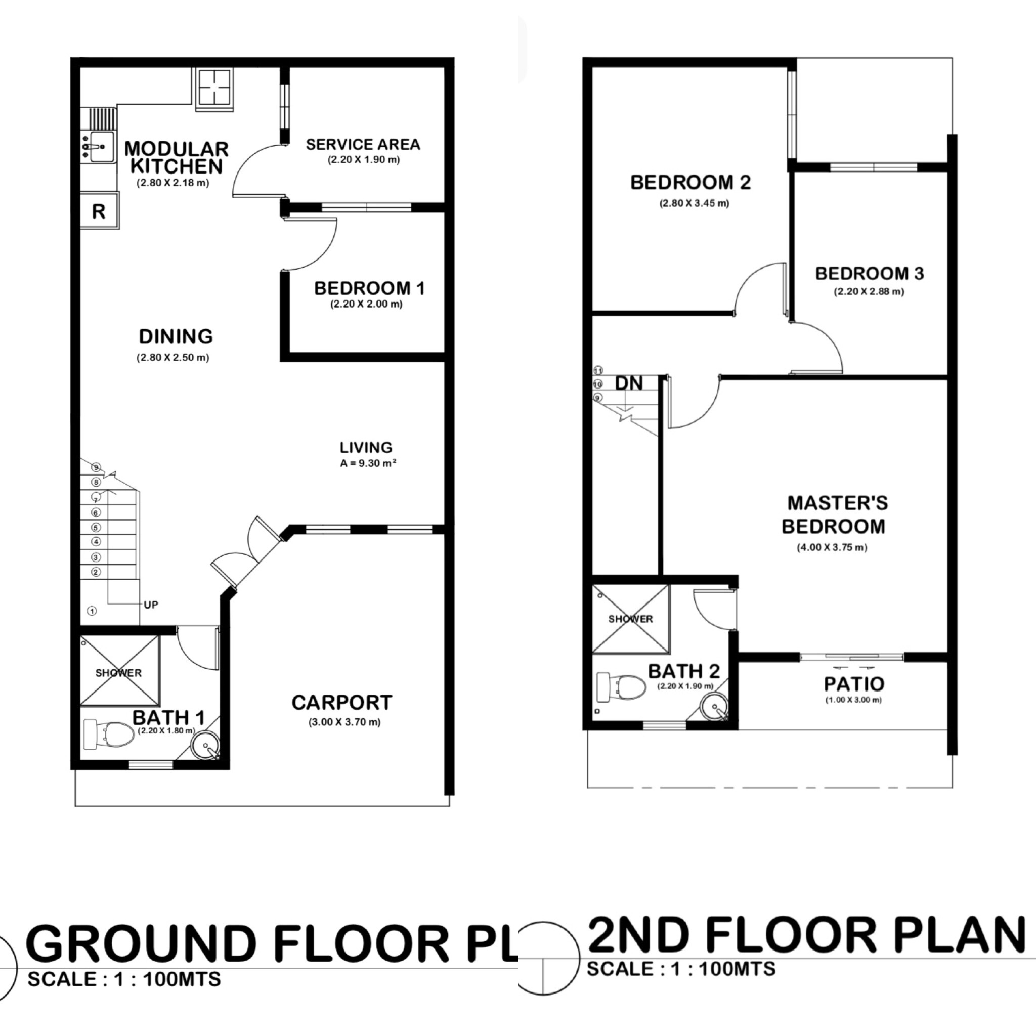 Natalia Residence Floor Plan Colina Homes